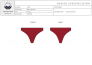 Design Swimwear Bikini Trunks Briefs Lingerie With Techpack By